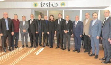 CHP İzmir İl Başkanı Aslanoğlu’ndan İZSİAD’a ziyaret