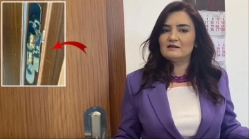 CHP İzmir Milletvekili Sevda Erdan Kılıç'ın TBMM odasının kapısı zorlandı