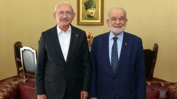 CHP lider Kemal Kılıçdaroğlu, Temel Karamollaoğlu ile görüştü