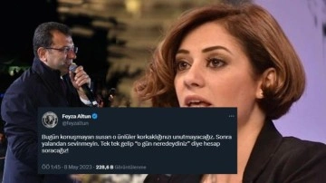CHP'li Feyza Altun'dan açık tehdit: Susan o ünlülerden tek tek gelip hesap soracağız