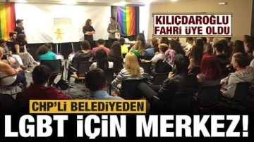 CHP'li Nilüfer Belediyesi LGBT için özel merkez kurdu!