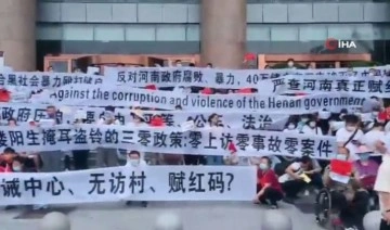 Çin'de protesto sonuç verdi: Mevduatlar ödeneceği bilgisi verildi