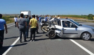 Çorlu'da feci kaza: Çok sayıda yaralı var