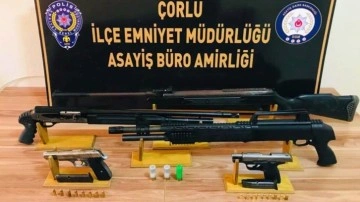 Çorlu'da husumetli gruplara operasyon: 5 kişi tutuklandı