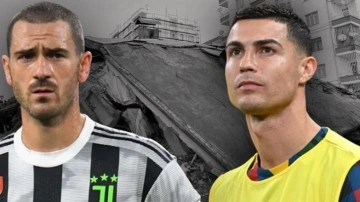 Cristiano Ronaldo ve Leonardo Bonucci'den Türkiye'ye Destek