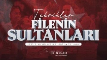 Cumhurbaşkanı Erdoğan, A Milli Kadın Voleybol Takımı'nı tebrik etti