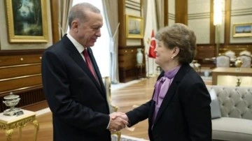 Cumhurbaşkanı Erdoğan ABD'li Senatör Jeanne Shaheen'i kabul etti
