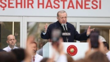 Cumhurbaşkanı Erdoğan Antalya Şehir Hastanesi ve Bağlantı Yolları Açılış Töreni'nde konuştu