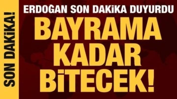 Cumhurbaşkanı Erdoğan: Bayrama kadar enkazları kaldıracağız