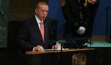 Cumhurbaşkanı Erdoğan BM Genel Kurulu'nda: 'Bir an önce teröristleri desteklemekten vazgeç