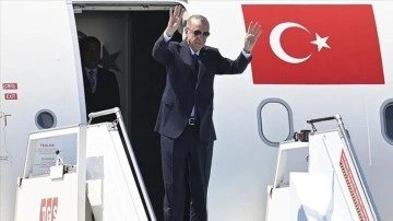 Cumhurbaşkanı Erdoğan, Hindistan'daki temaslarının ardından yurda döndü