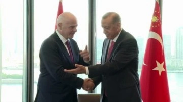 Cumhurbaşkanı Erdoğan İsrail Başbakanı Lapid'i kabul etti