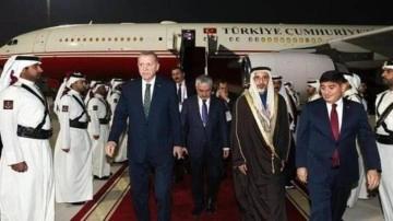 Cumhurbaşkanı Erdoğan, Katar&rsquo;da