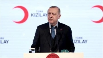 Cumhurbaşkanı Erdoğan, Kızılay'ın 155'nci kuruluş yıl dönümü kutladı