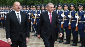 Cumhurbaşkanı Erdoğan Nahçıvan'da İlham Aliyev ile görüşüyor