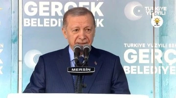 Cumhurbaşkanı Erdoğan, partisinin Mersin mitinginde konuşuyor (CANLI YAYIN)