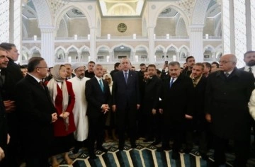 Cumhurbaşkanı Erdoğan, Şahinbey Millet Camii'nin açılışını gerçekleştirdi