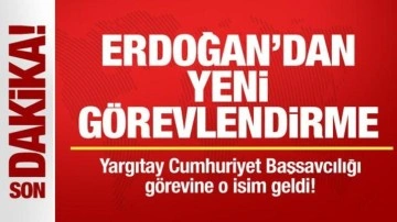 Cumhurbaşkanı Erdoğan seçti! Yargıtay Cumhuriyet Başsavcılığı görevine yeni isim