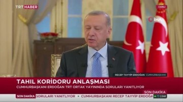 Cumhurbaşkanı Erdoğan, TRT Özel Yayını'nda gündeme dair soruları yanıtladı