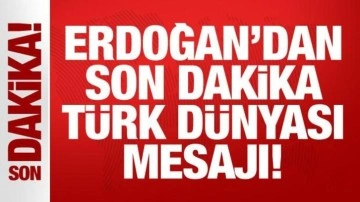 Cumhurbaşkanı Erdoğan: Türk dünyası olarak iş birliğimizi artıracağız!