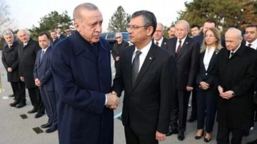 Cumhurbaşkanı Erdoğan ve Özel'den ilk karşılaşma!