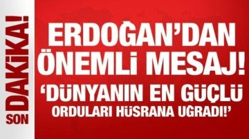 Cumhurbaşkanı Erdoğan'dan 18 Mart mesajı