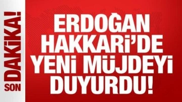 Cumhurbaşkanı Erdoğan'dan Hakkari'ye doğal gaz müjdesi! CHP'ye de sert tepki