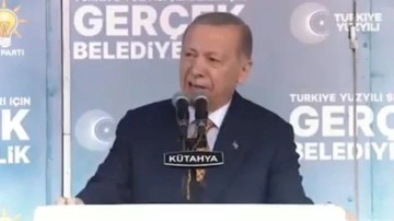 Cumhurbaşkanı Erdoğan'dan konuşmasını bölen gence: Delikanlı önce dinlemesini öğren