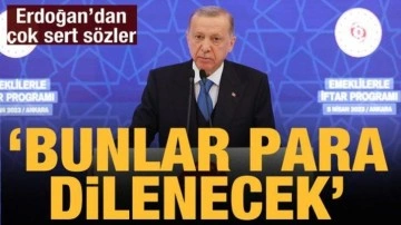 Cumhurbaşkanı Erdoğan'dan muhalefete tepki: Bunlar Avrupa'dan para dilenecek!
