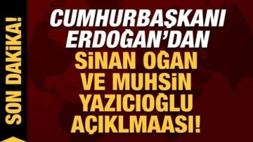 Cumhurbaşkanı Erdoğan'dan Sivas'ta son dakika açıklaması