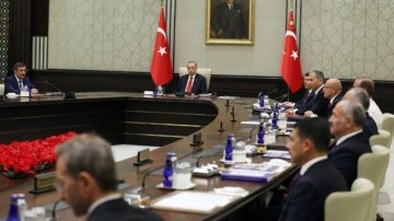 Cumhurbaşkanı Erdoğan'ın başkanlığında yılın son MGK toplantısı sona erdi
