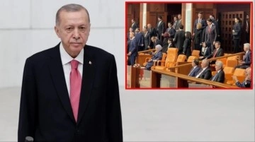 Cumhurbaşkanı Erdoğan'ın yemin törenini ailesi de izledi! 2 eksik var