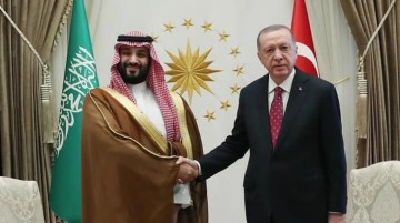 Cumhurbaşkanı Erdoğan, Suudi Arabistan Veliaht Prensi ile görüştü
