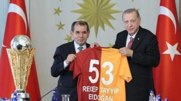 Cumhurbaşkanı Recep Tayyip Erdoğan'dan şampiyon Galatasaray'a tebrik!