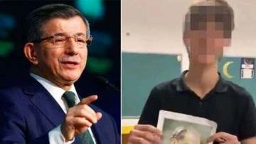 Davutoğlu Atatürk'e hakaret eden liselinin tutuklanmasına tepki