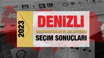 Denizli seçim sonuçları 2023! Ak Parti, CHP, MHP, İYİ Parti, TİP ve Yeşil Sol Parti oy oranları