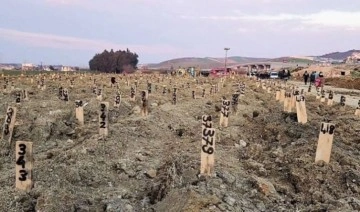 Denizli Valiliği, Hatay’da deprem mezarlığı kurdu