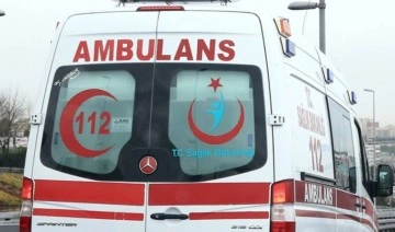 Denizli'de ambulansla hafif ticari araç çarpıştı: 5 yaralı
