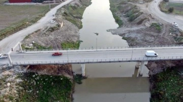Depremde hasar alan köprü yeniden yapıldı