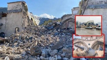 Depremler tarihi yapıları vurdu: Anadolu'daki ilk cami de yıkıldı