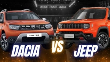 Devlerin savaşı: Dacia, Avrupa pazarında Jeep'e meydan okuyor!
