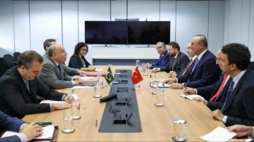 Dışişleri Bakanı Çavuşoğlu, Brezilya'da mevkidaşıyla görüştü