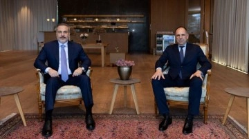 Dışişleri Bakanı Hakan Fidan, Almanya'da Yunan mevkidaşı ile görüştü