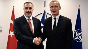 Dışişleri Bakanı Hakan Fidan, NATO Genel Sekreteri Stoltenberg ile görüştü