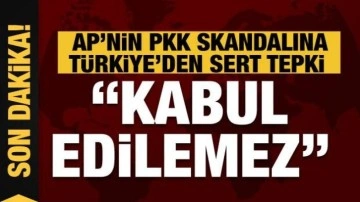 Dışişleri Bakanlığı'ndan Avrupa Parlamentosu'na PKK tepkisi: Kabul edilemez