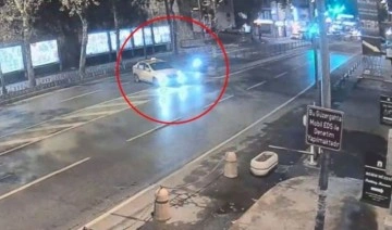 Dolmabahçe'de feci kaza: Motosikletli metrelerce sürüklendi