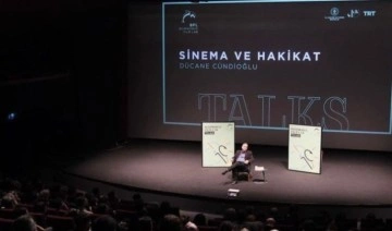 Dücane Cündioğlu, 10. Boğaziçi Film Festivalinde söyleşi yaptı