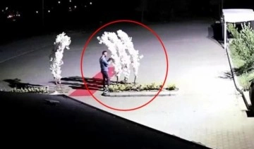 Düğün organizasyonu için bırakılan 'yapay çiçekleri' çaldı