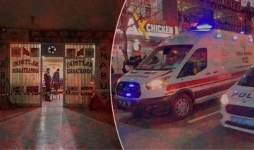 Dün İstanbul, bugün Elazığ! Kıraathaneye silahlı saldırıda iki kişi yaralandı