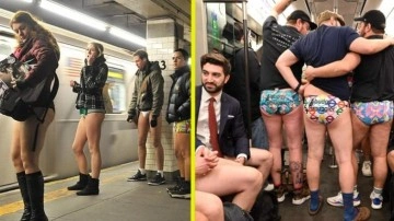 Dünya Çapında Kutlanan “Pantolonsuz Metro Günü” Nasıl Çıktı? - Webtekno